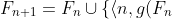 F_{n+1} = F_n \cup \{ \langle n, g(F_n) \rangle\}, \text{ for all } n\in N